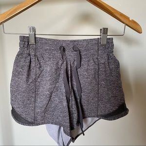 Lululemon Run Shorts in Grey